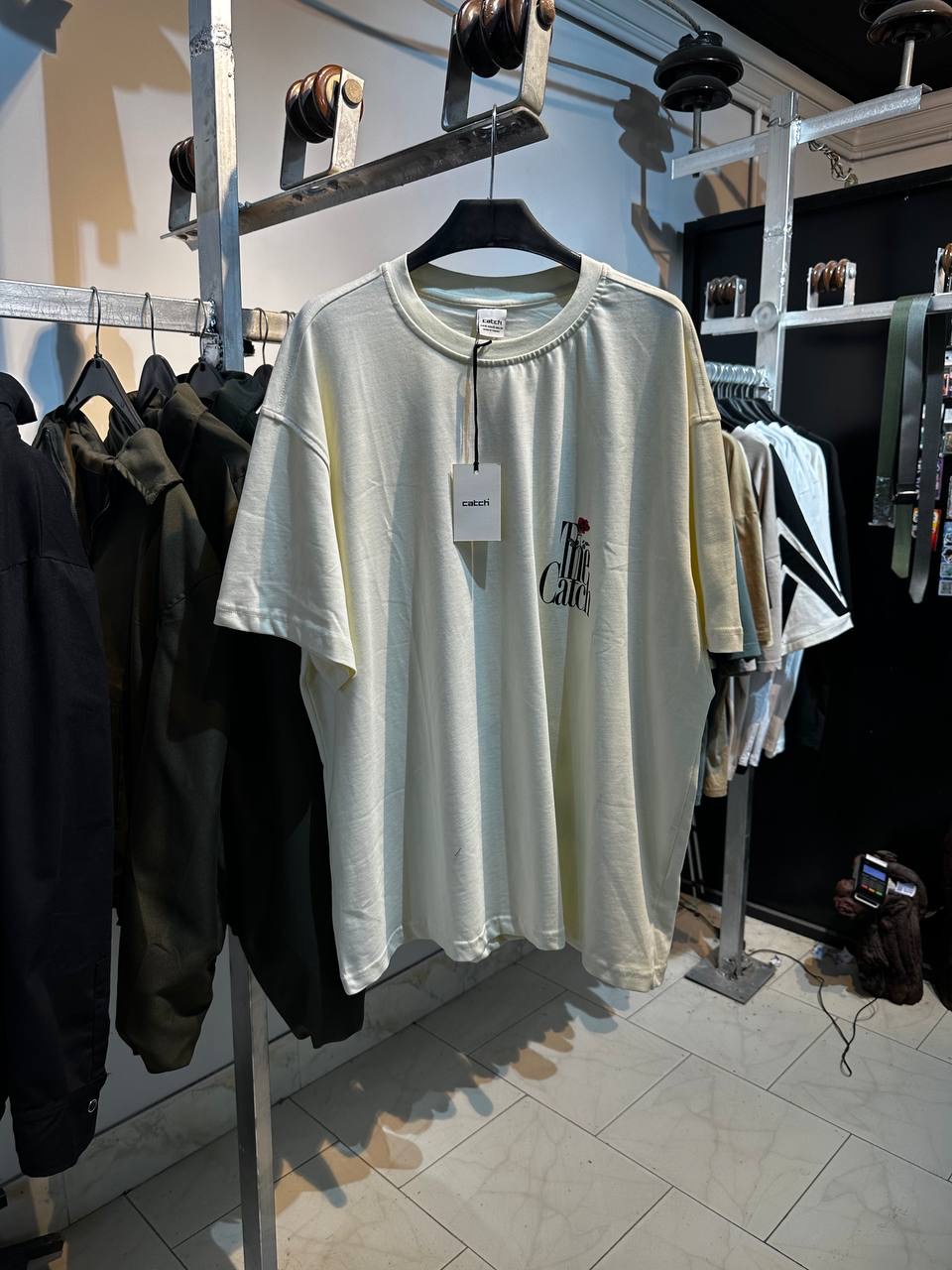 تیشرت طرح گل وارداتی