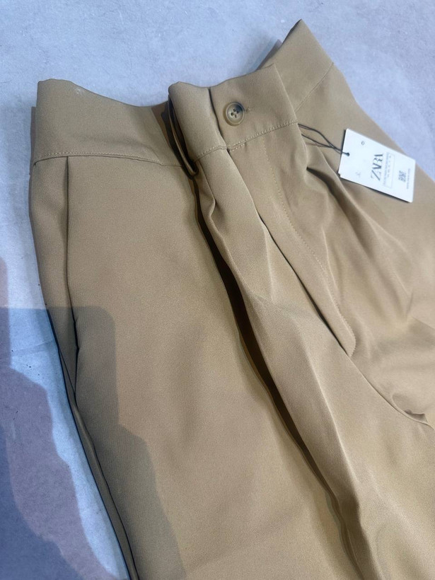 شلوار بگ پارچه مازراتی کمر کش
