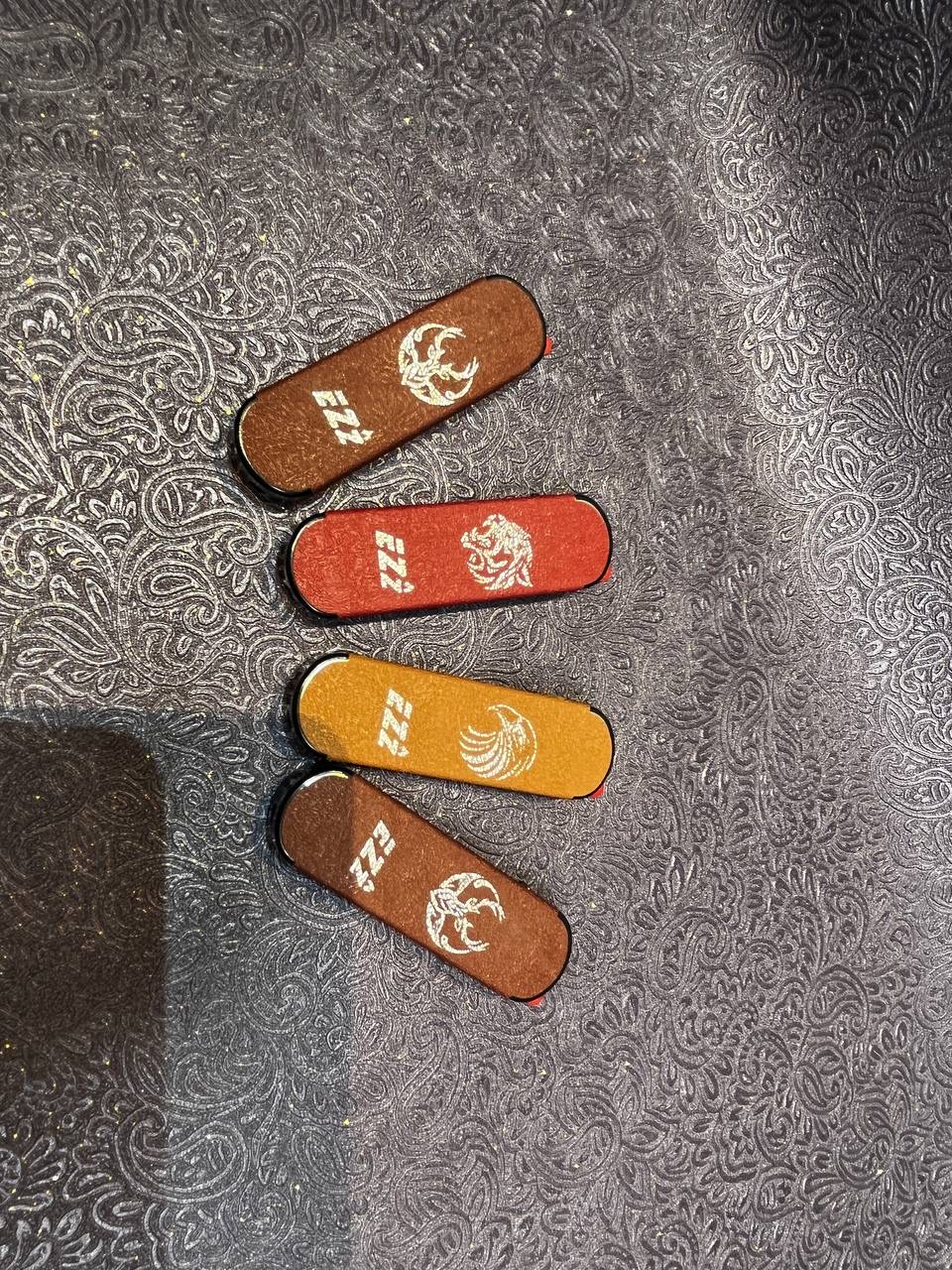 فندک اتمی چرمی در رنگبندی