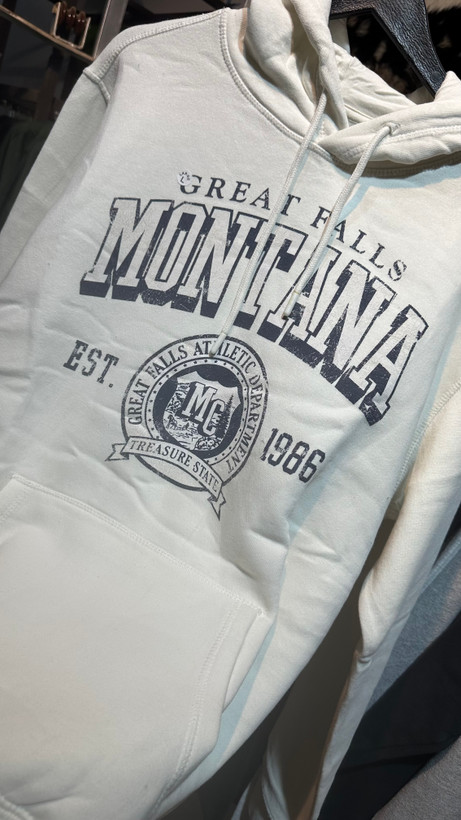 هودی سفید طرح montana اورجینال
