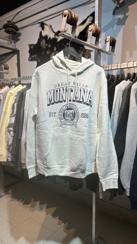 هودی سفید طرح montana اورجینال
